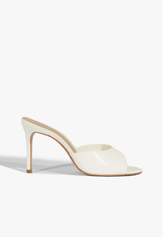 Cloe Patent Leather Sandal Spring 25 5 White Patent - Schutz Shoes