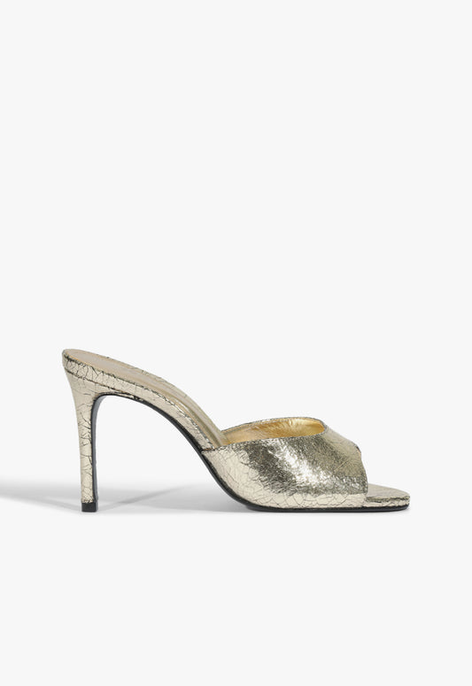 Cloe Sandal Pre Fall 25 5 Platinum Metallic - Schutz Shoes