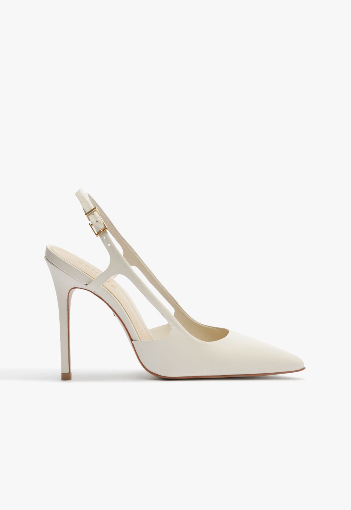 Boris High Stiletto Pearl Pump SPRING 25 5 Pearl Nappa Leather - Schutz Shoes