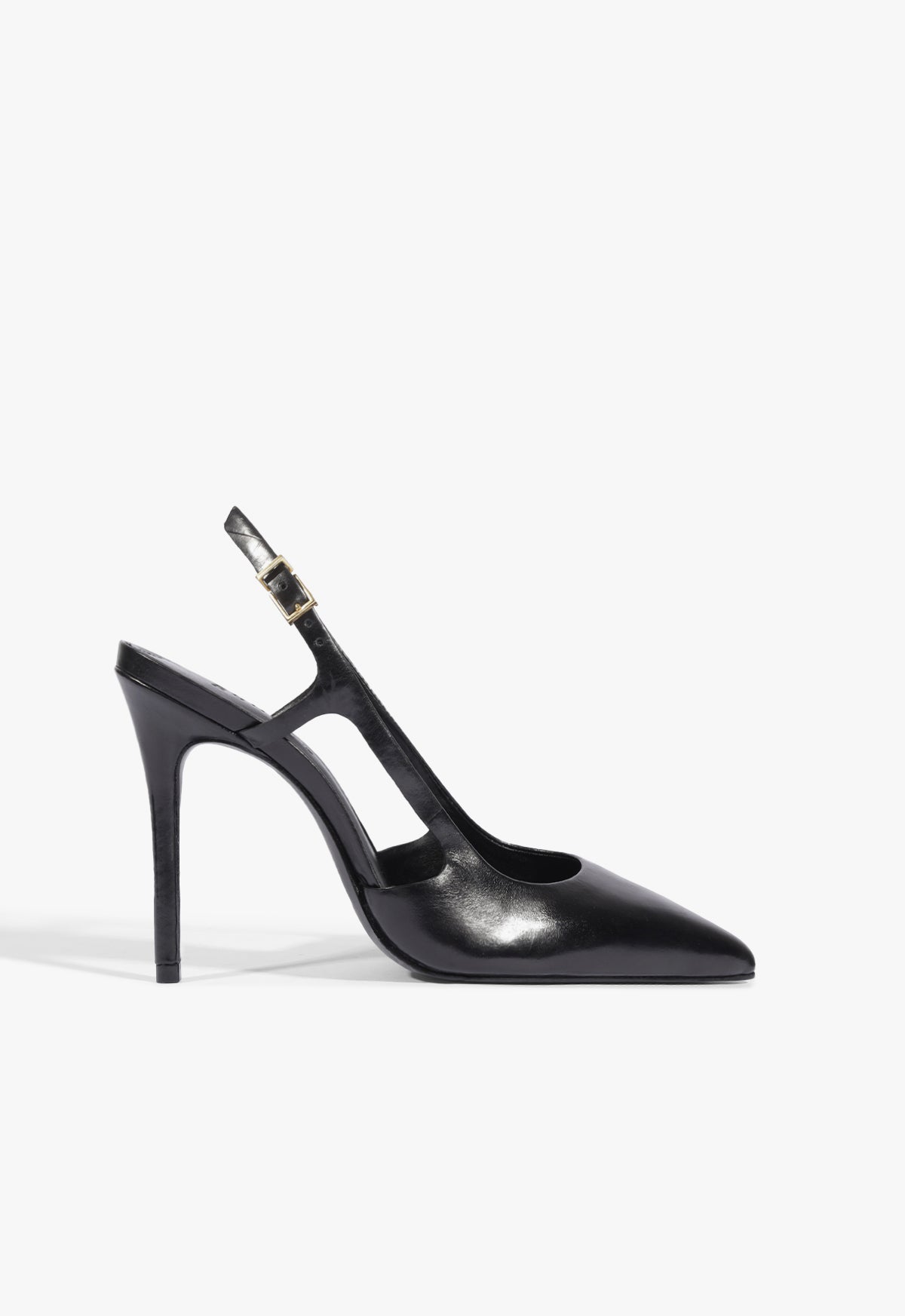Boris Pump 5 Black Leather - Schutz Shoes