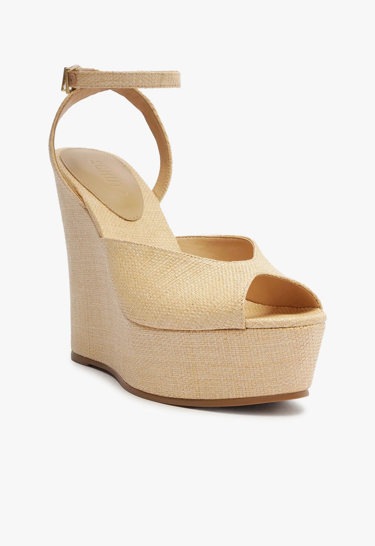 Neith Straw Sandal Sandals High Summer 24 - Schutz Shoes