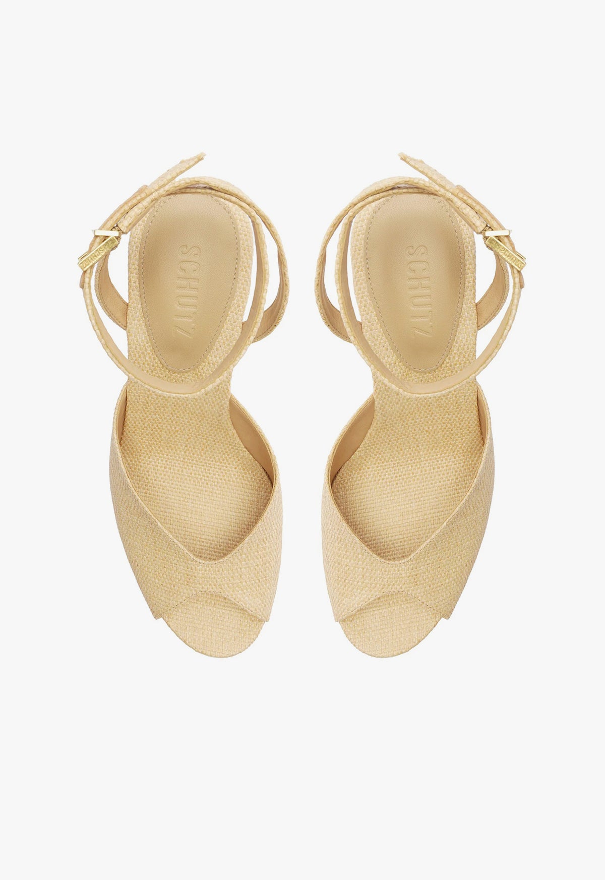 Neith Straw Sandal Sandals High Summer 24 - Schutz Shoes