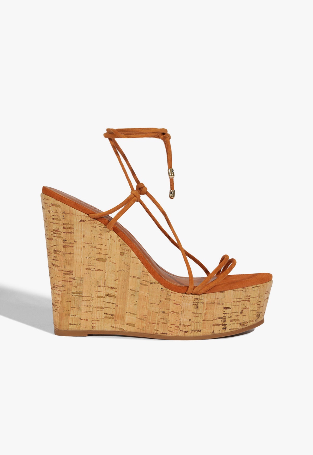 Calabria Suede Sandal Spring 25 5 Brown Suede - Schutz Shoes