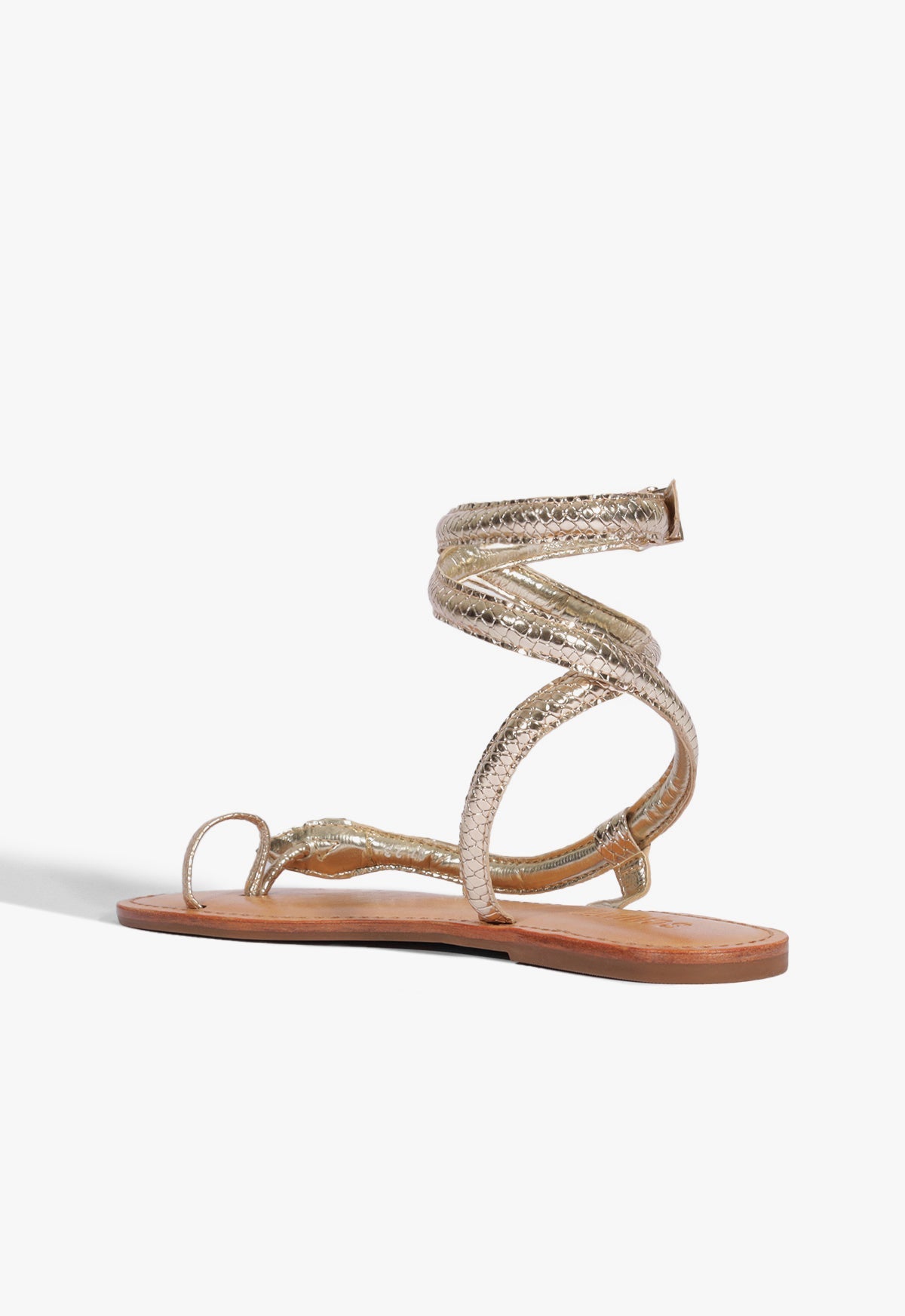 Courtney Metallic Leather Sandal - Schutz Shoes