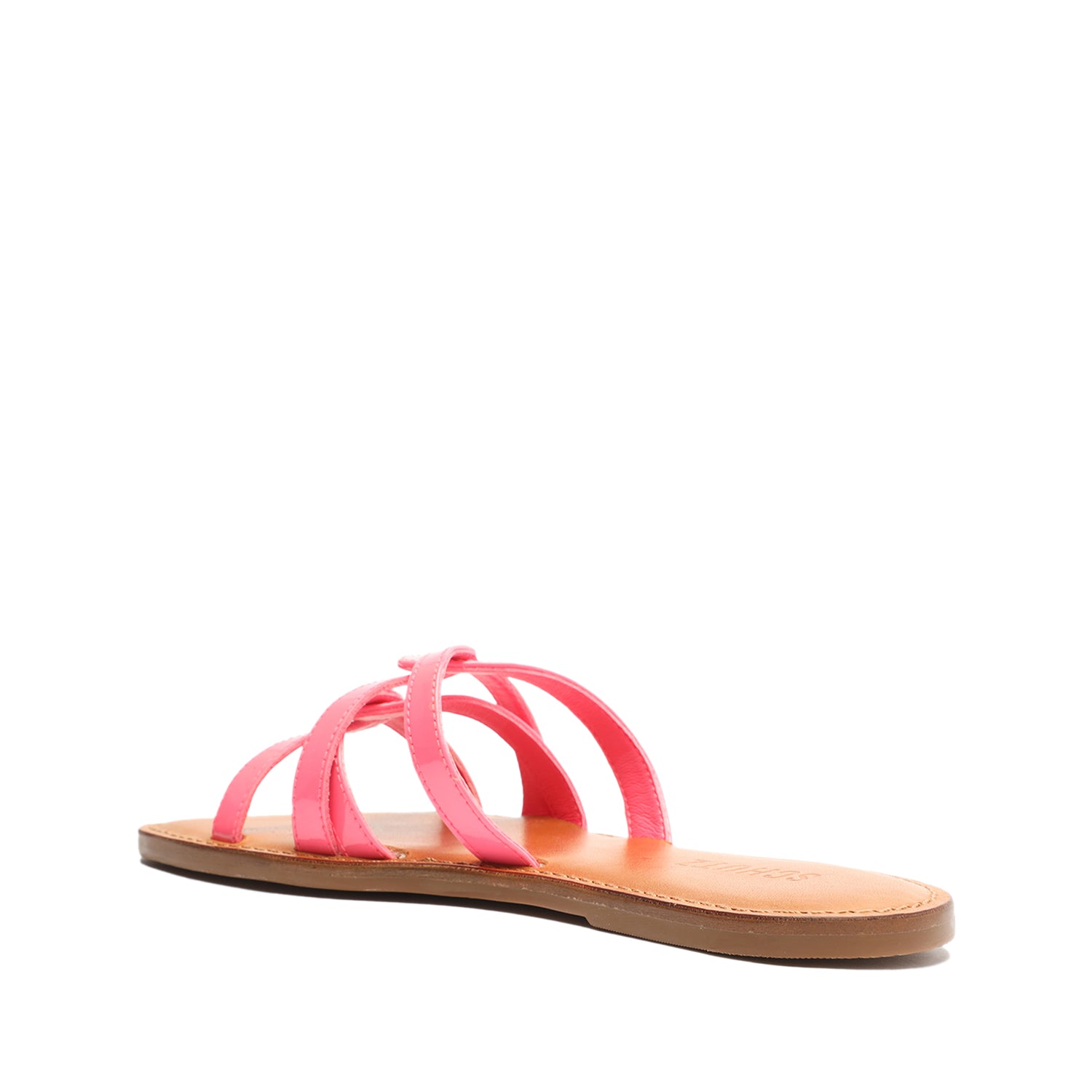 Lyta Patent Leather Sandal Flats High Summer 23    - Schutz Shoes
