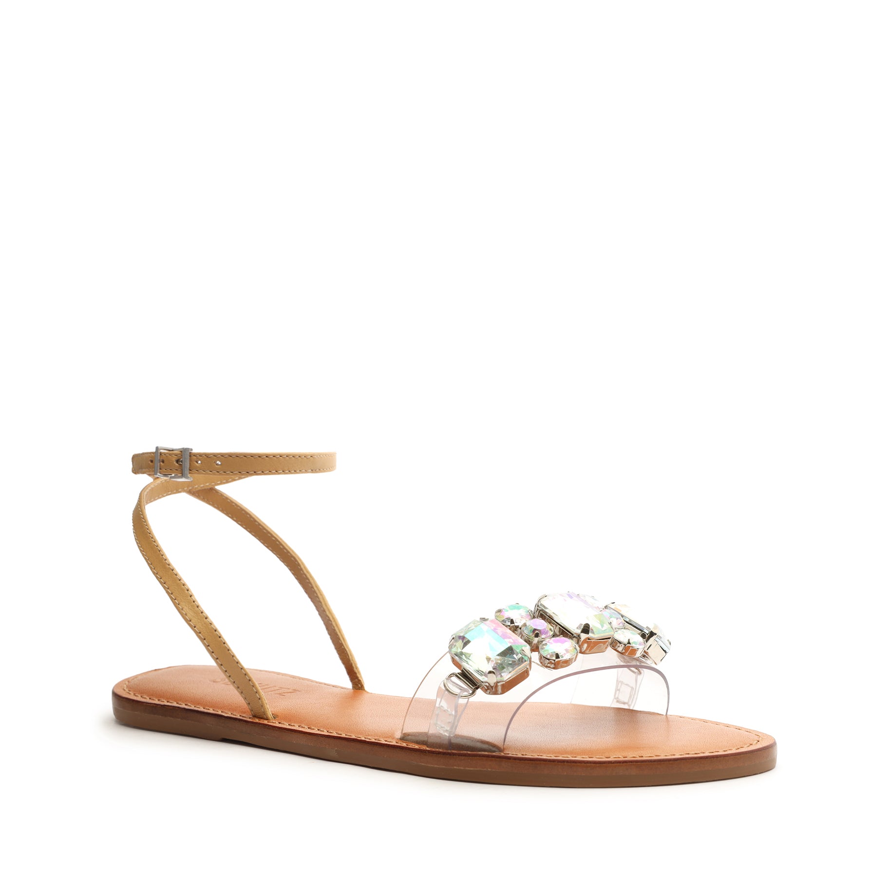 Chloe Vinyl & Nappa Leather Sandal OLD - Schutz Shoes