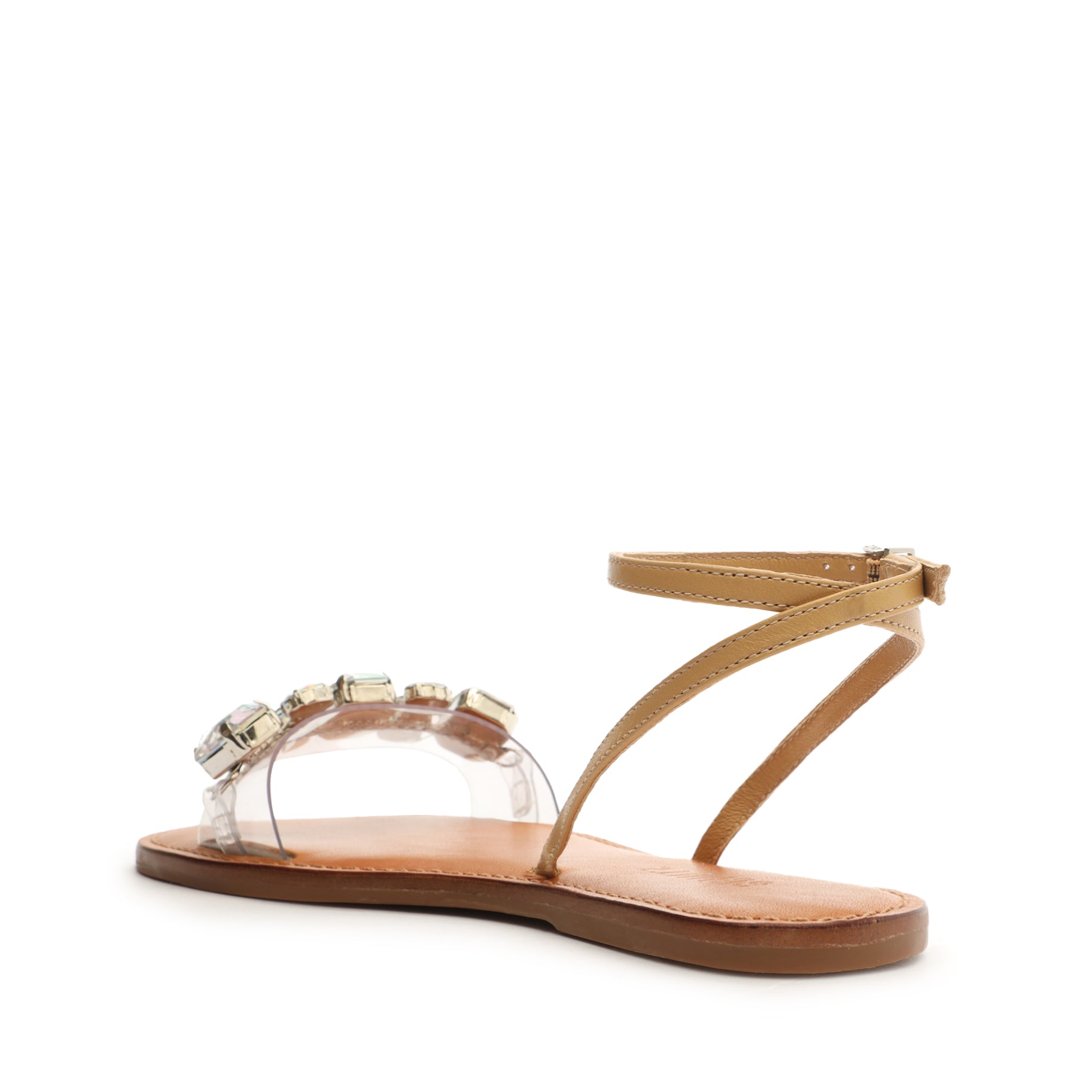 Chloe Vinyl & Nappa Leather Sandal OLD - Schutz Shoes