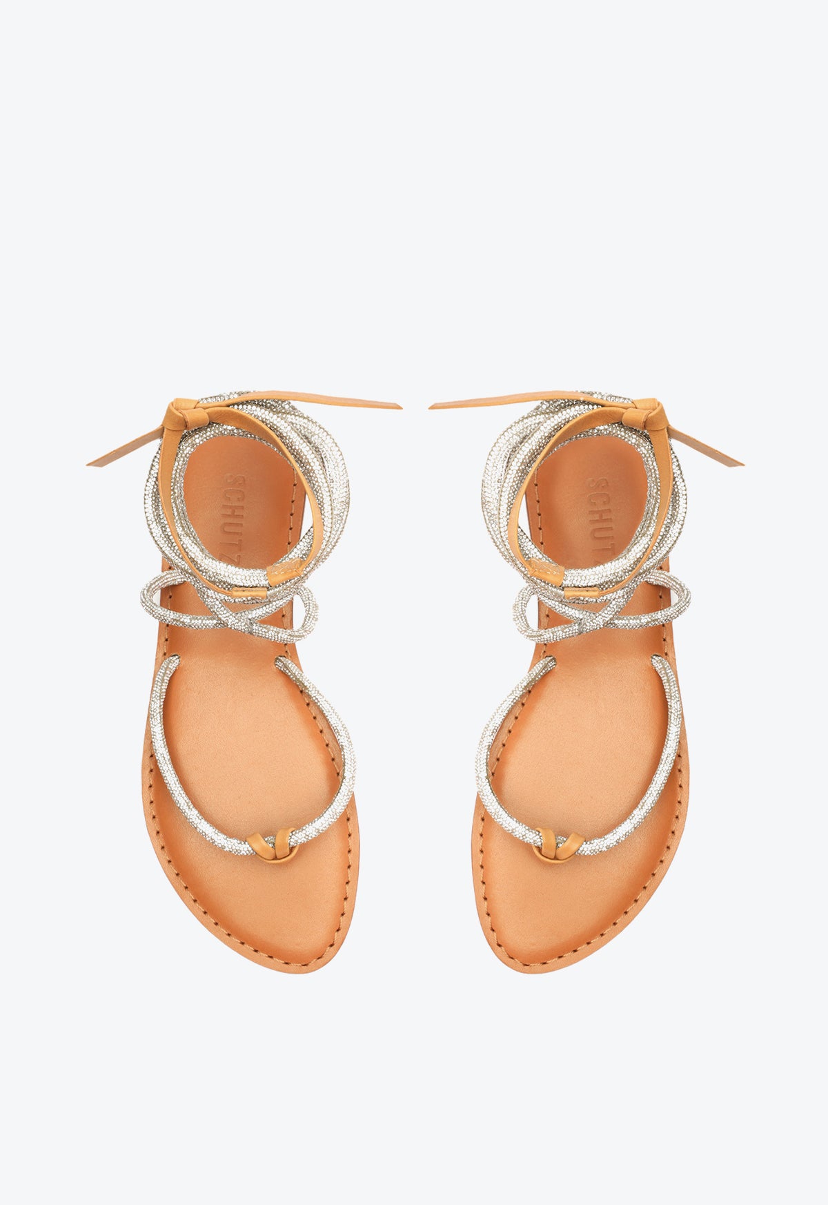 Kittie Glam Sandal Flats SUMMER 24 - Schutz Shoes