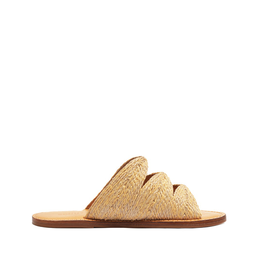 Ivy Raffia Sandal SPRING 24 5 Natural Raffia - Schutz Shoes