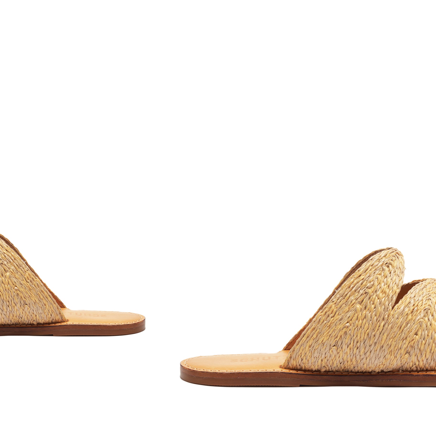 Ivy Raffia Sandal Flats SPRING 24    - Schutz Shoes