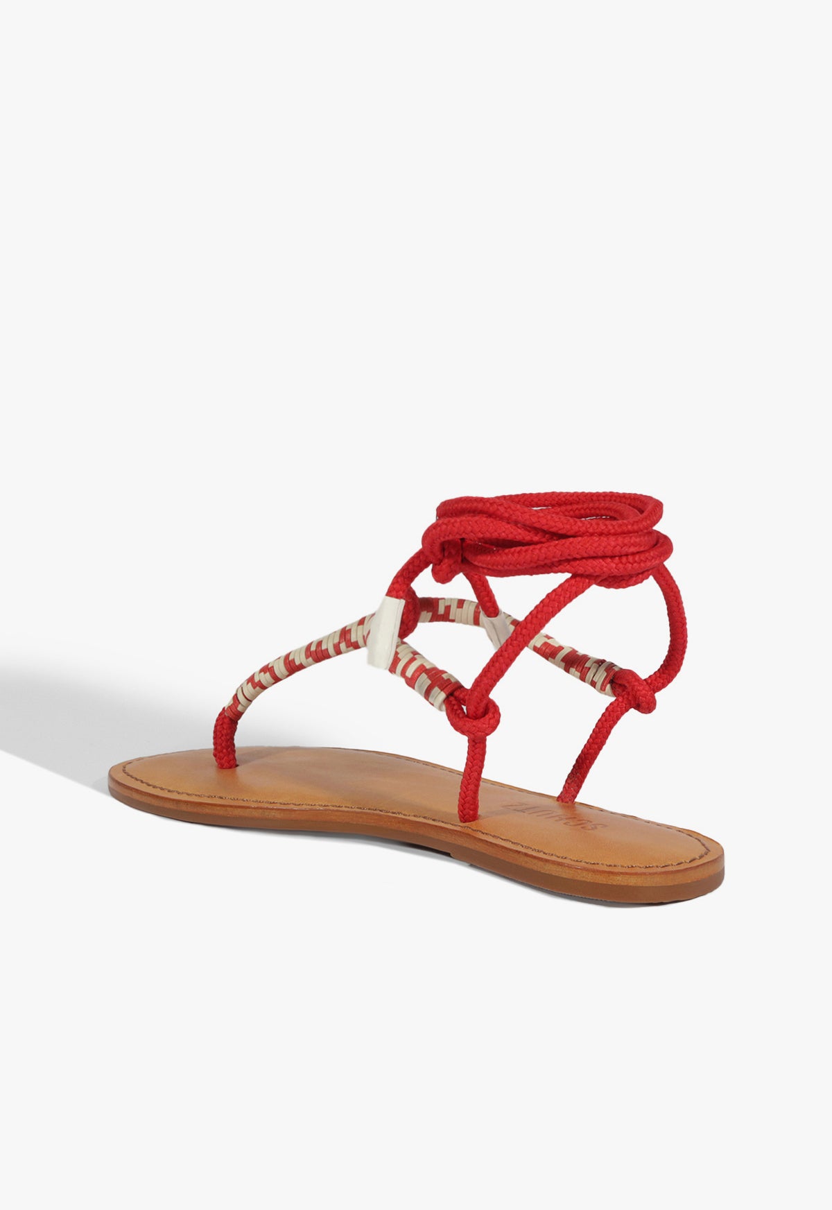 Claire Leather Sandal Flats Spring 25 - Schutz Shoes