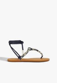 Go to related product Claire Blue Flat Sandal