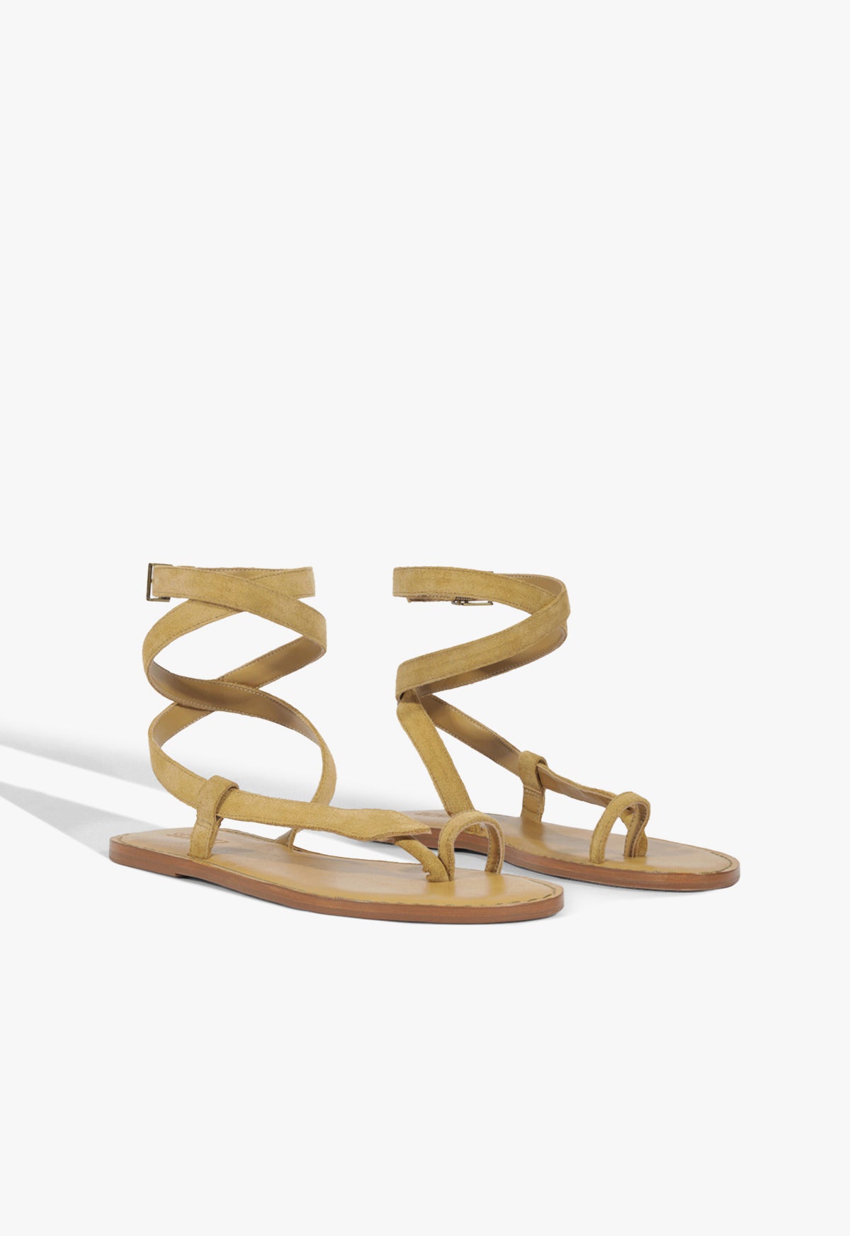 Cleo Suede Flat Sandal - Schutz Shoes