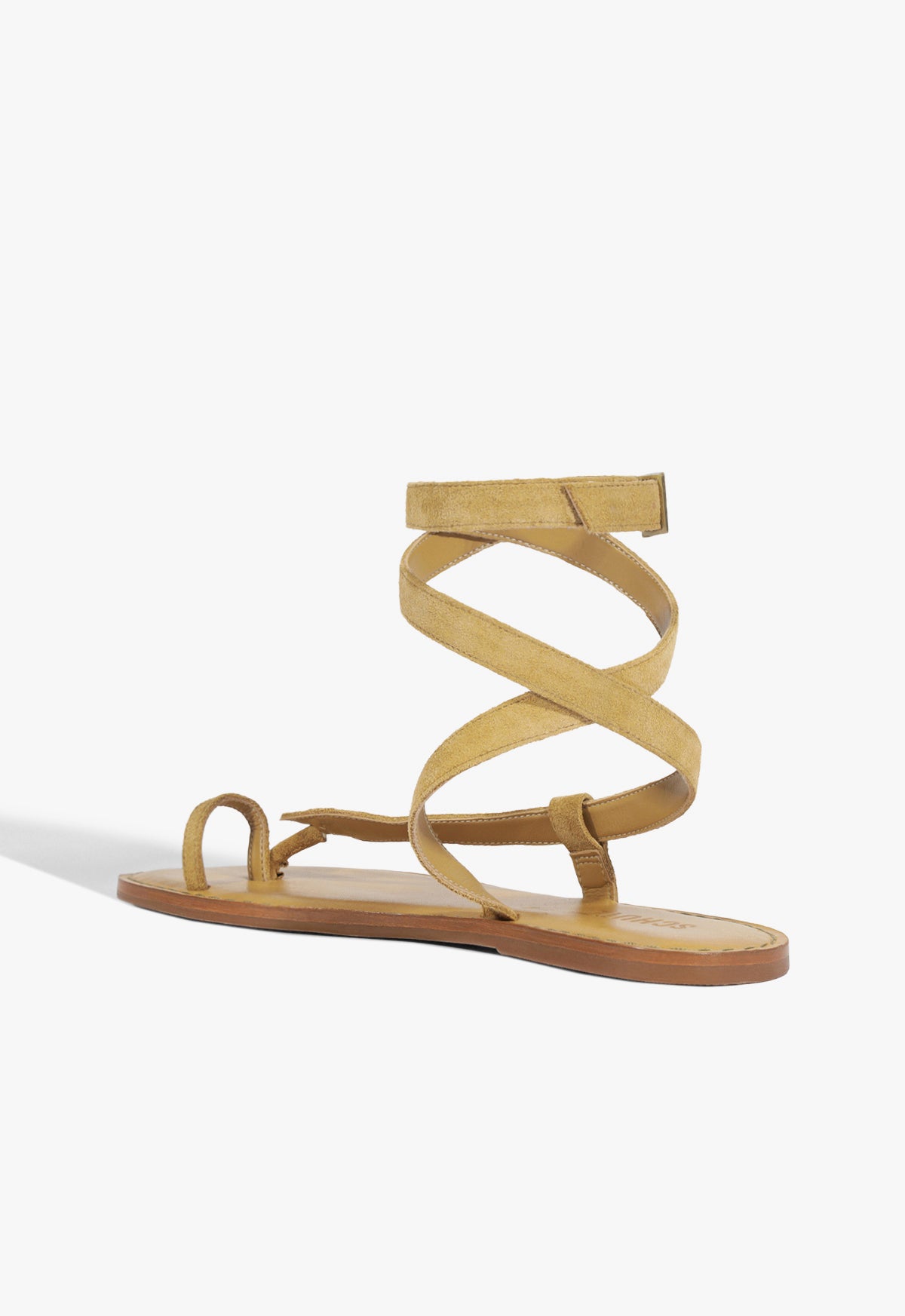 Cleo Suede Flat Sandal - Schutz Shoes