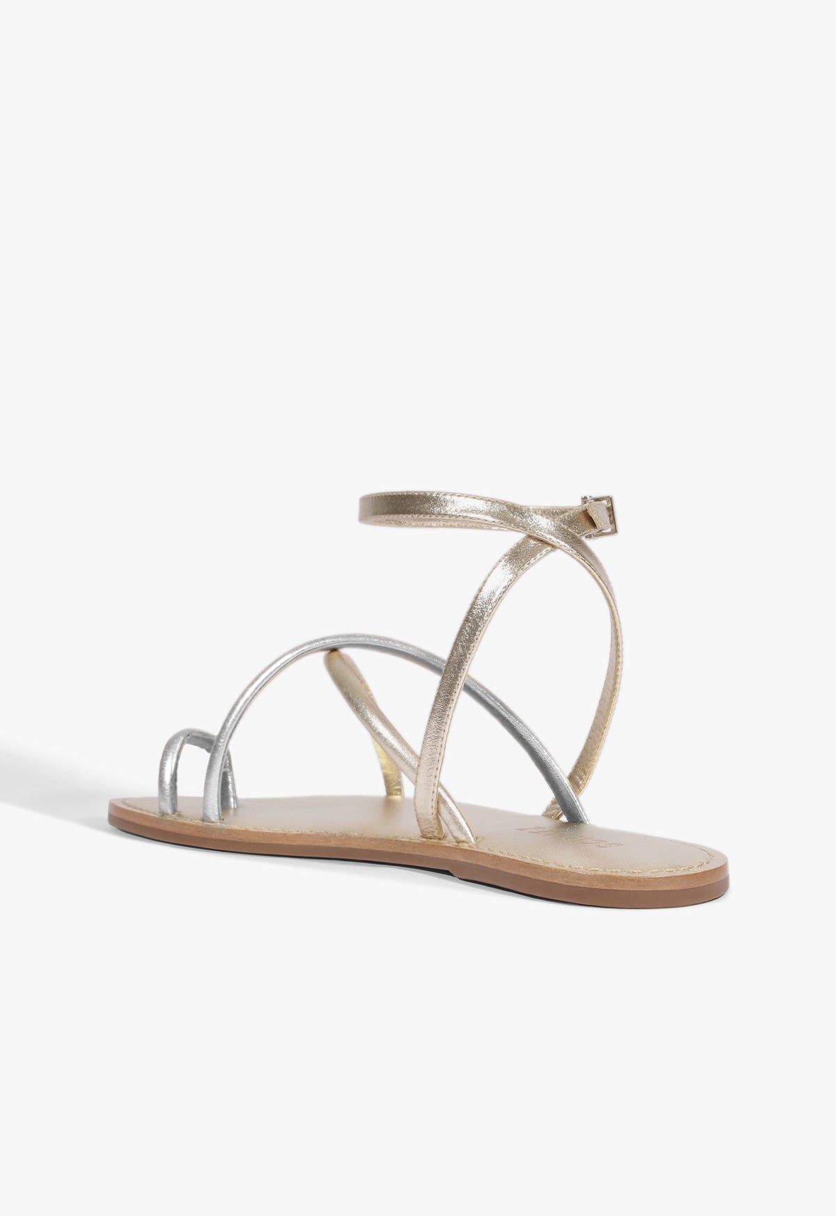 Valeria Leather Flat Sandal - Schutz Shoes