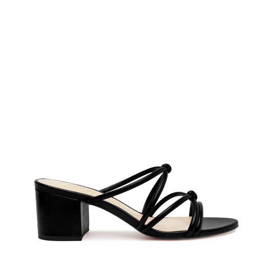 Princey Sandal Sandals FALL 23 5 Black Faux Leather - Schutz Shoes