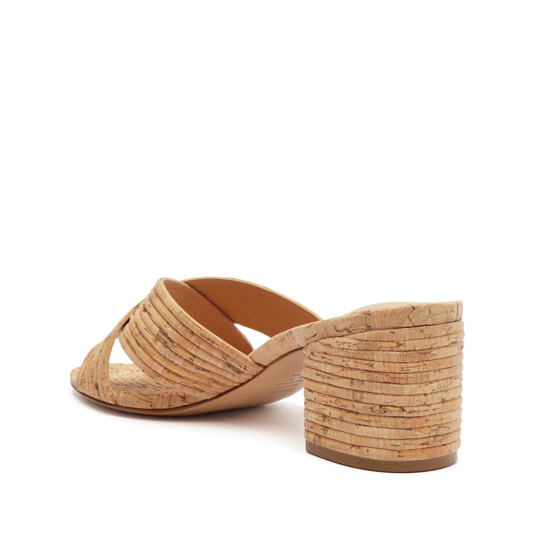 Schutz Latifah Mule Cork Sandal 6 Natural Cork