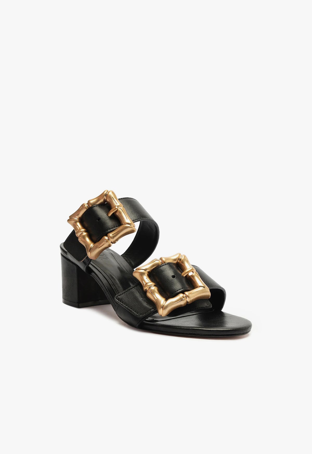 Enola Mid Block Leather Sandal Sandals SPRING 24 - Schutz Shoes