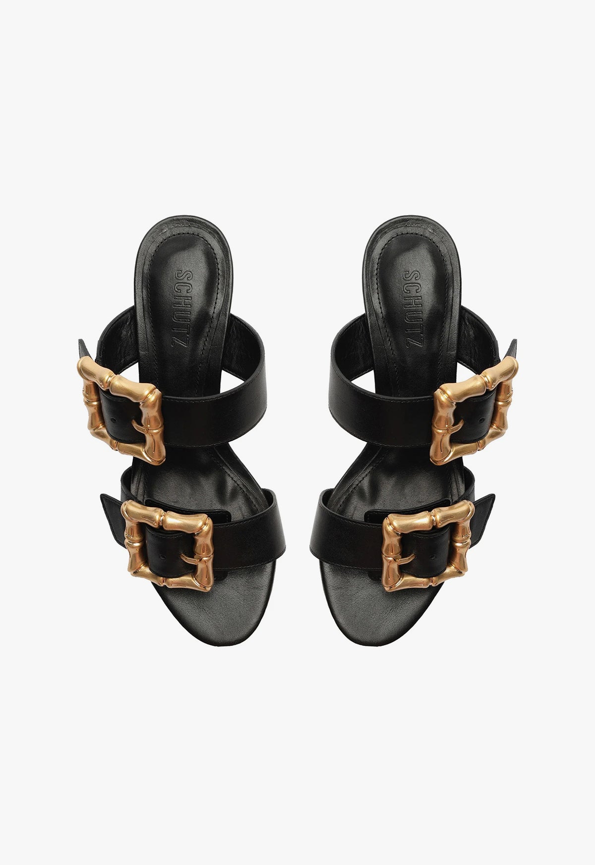 Enola Mid Block Leather Sandal Sandals SPRING 24 - Schutz Shoes