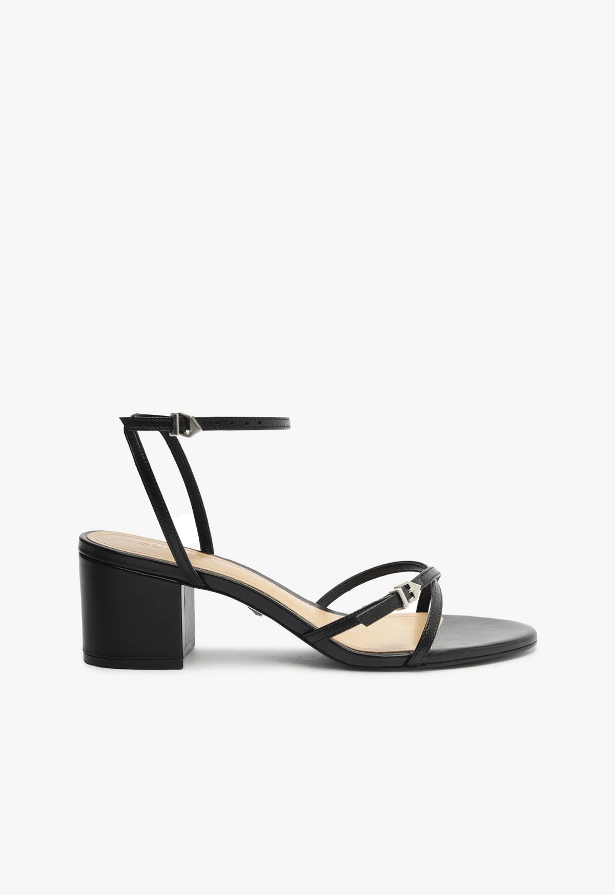 Liliana Leather Sandal Sandals NORDSTROM ANNIVERSARY 5 Black Leather - Schutz Shoes