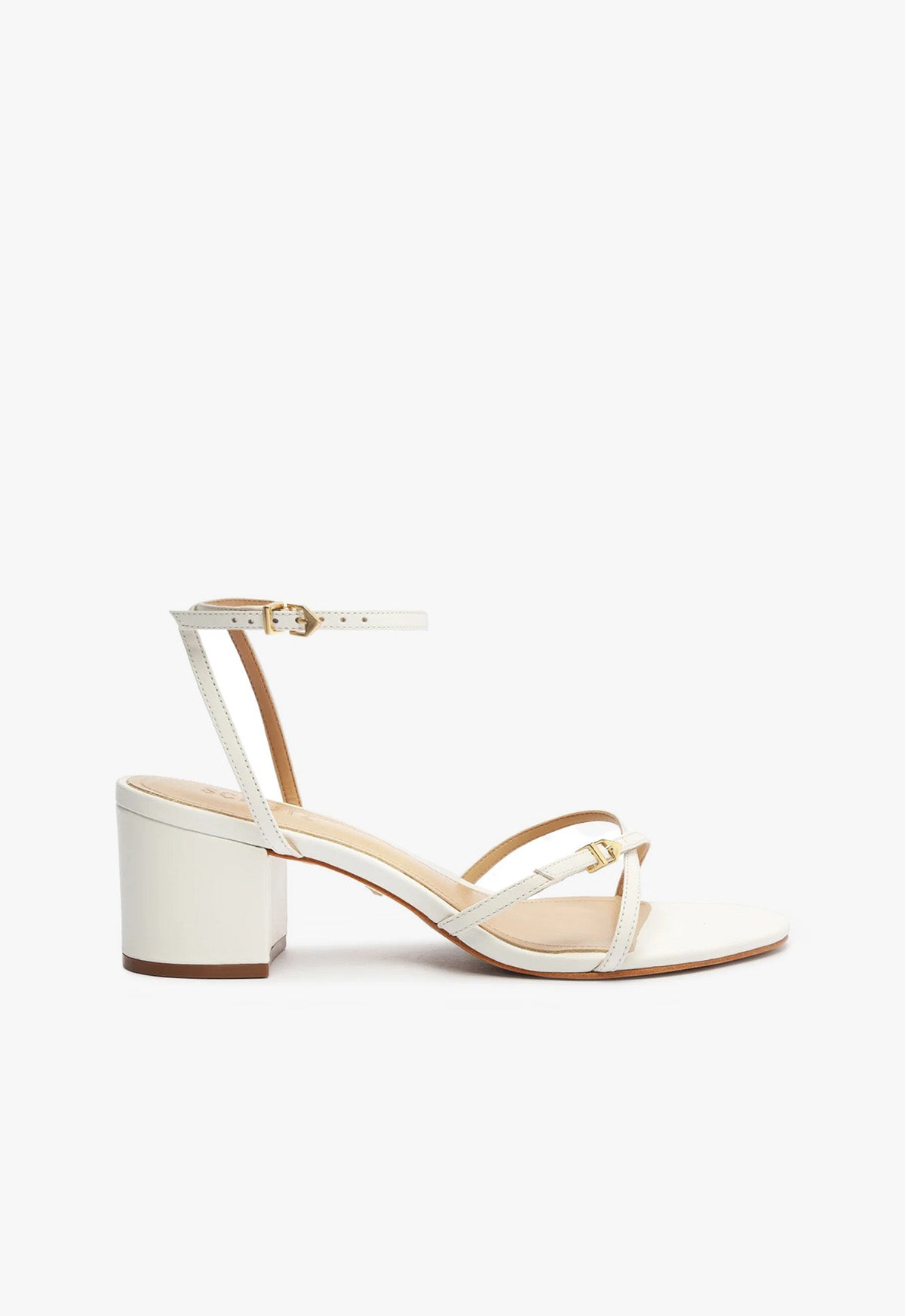 Liliana Leather Sandal NORDSTROM ANNIVERSARY 5 White Leather - Schutz Shoes