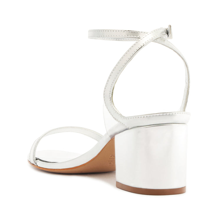 Skye Mid Block Specchio Leather Sandal Sandals High Summer 24    - Schutz Shoes