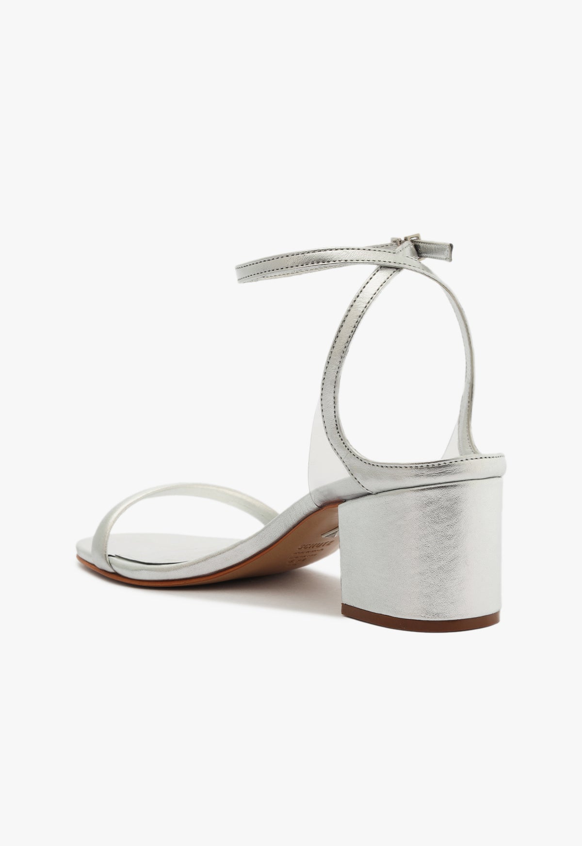 Skye Metallic Nappa & Vinyl Sandal Sandals Fall 24    - Schutz Shoes