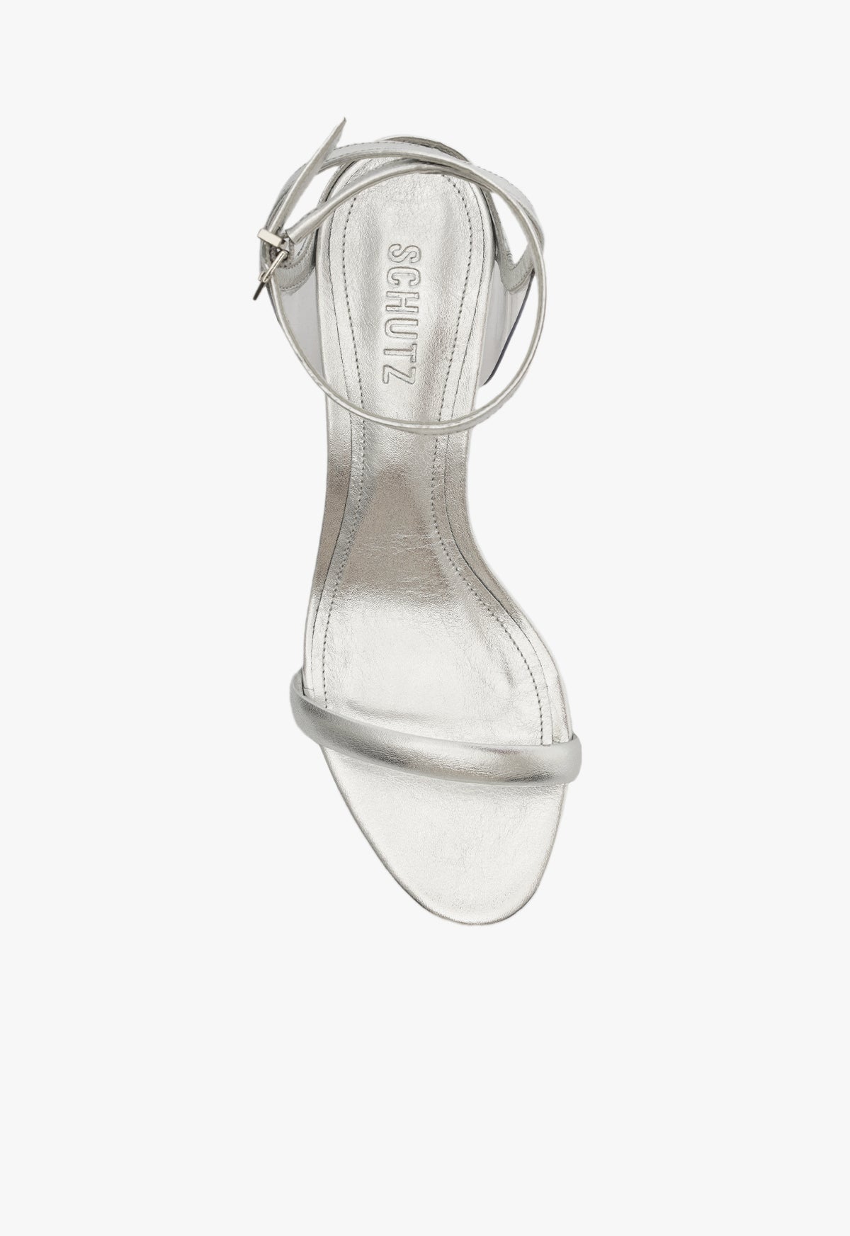 Skye Metallic Nappa & Vinyl Sandal Sandals Fall 24    - Schutz Shoes