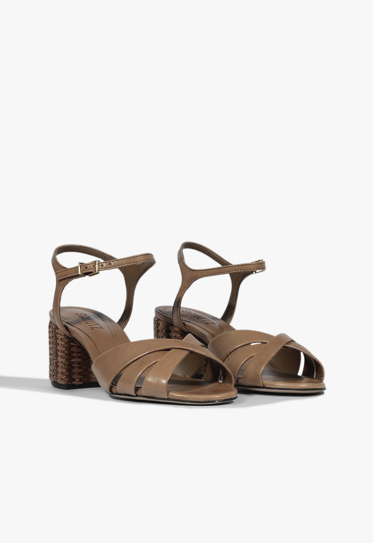 Keefa Mid Block Sandal Sandals Resort 25 - Schutz Shoes