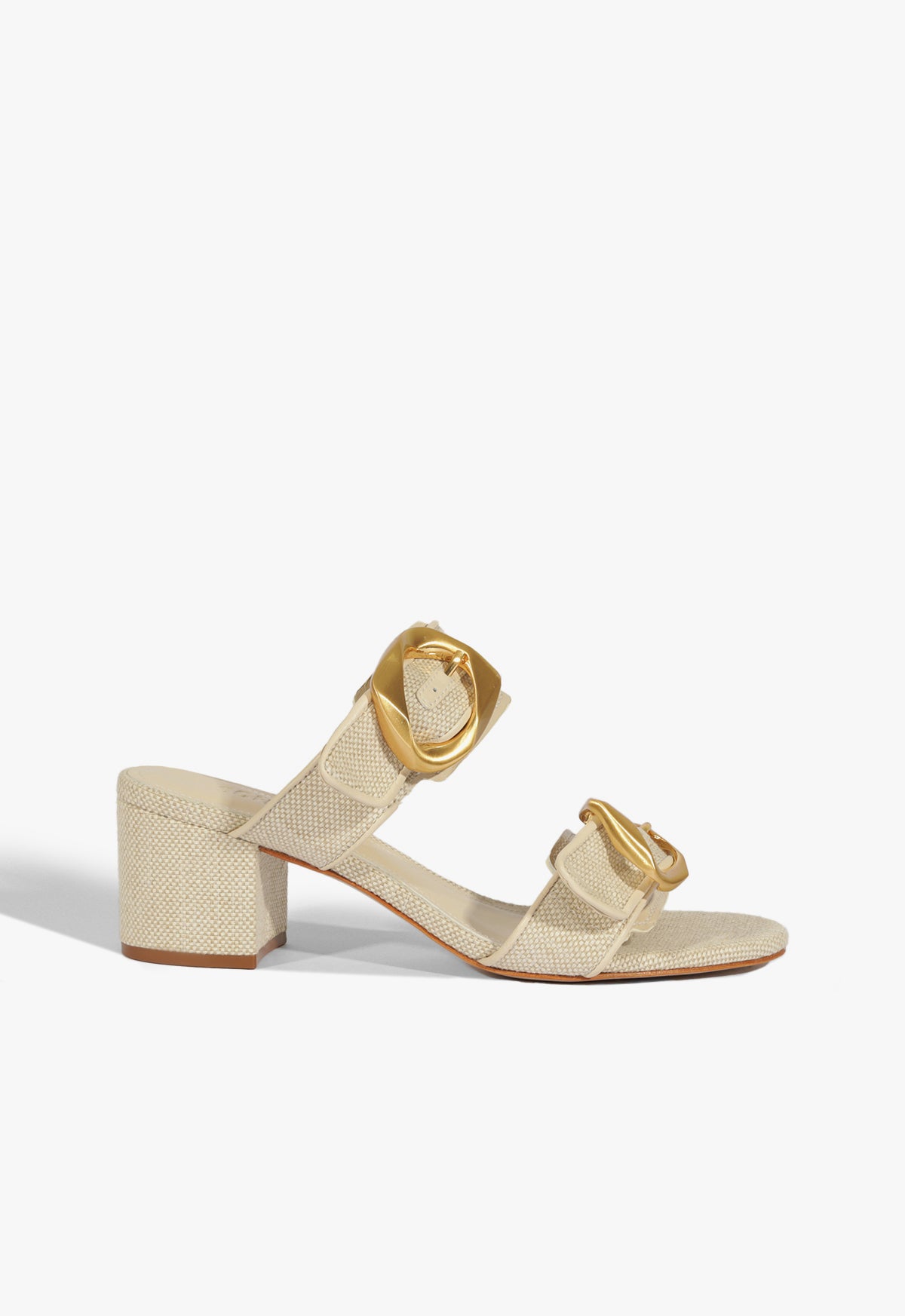 Olga Sandal Spring 25 5 Beige Fabric - Schutz Shoes