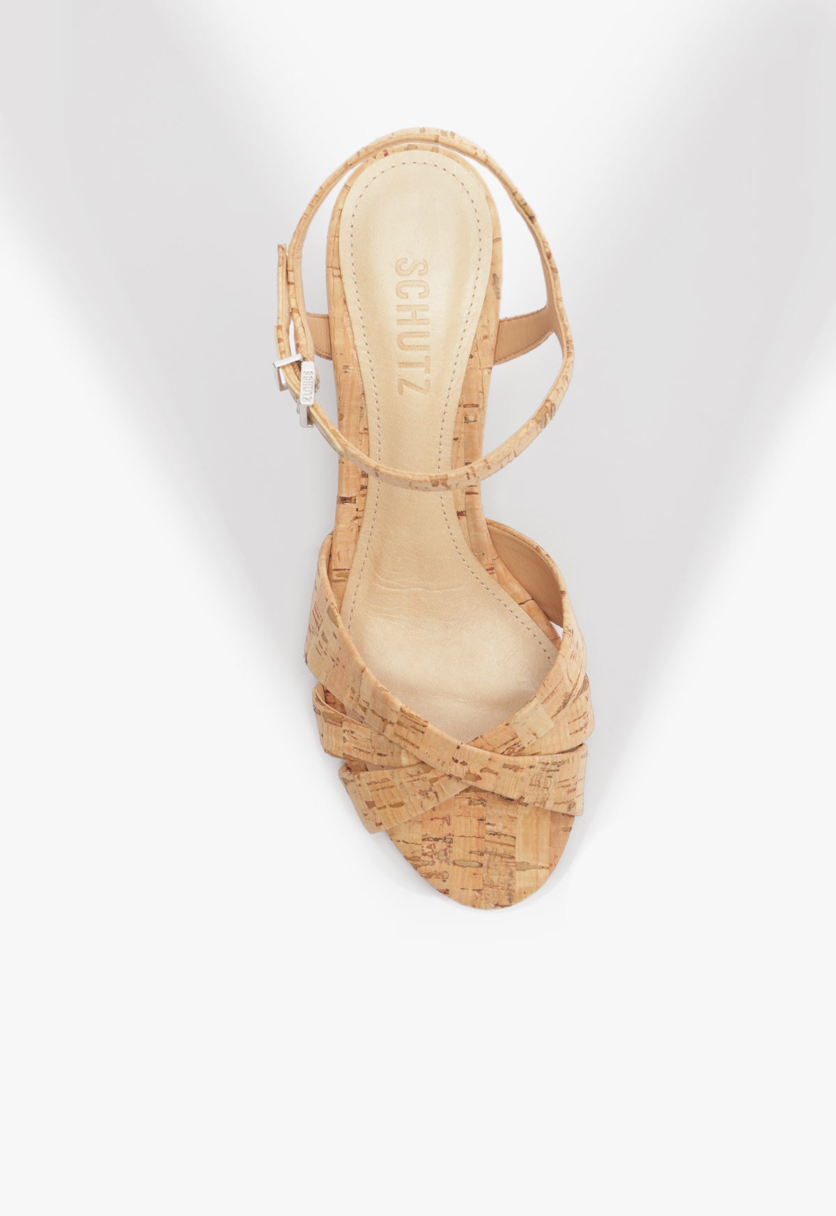 Keefa Mid Cork Sandal Spring 25 - Schutz Shoes