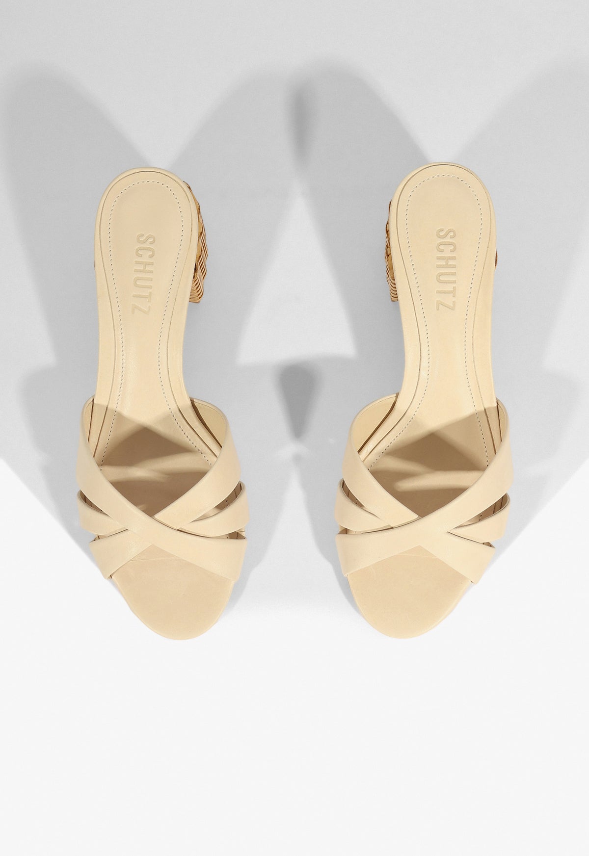 Keefa Straw Mule Sandal SUMMER 25 - Schutz Shoes