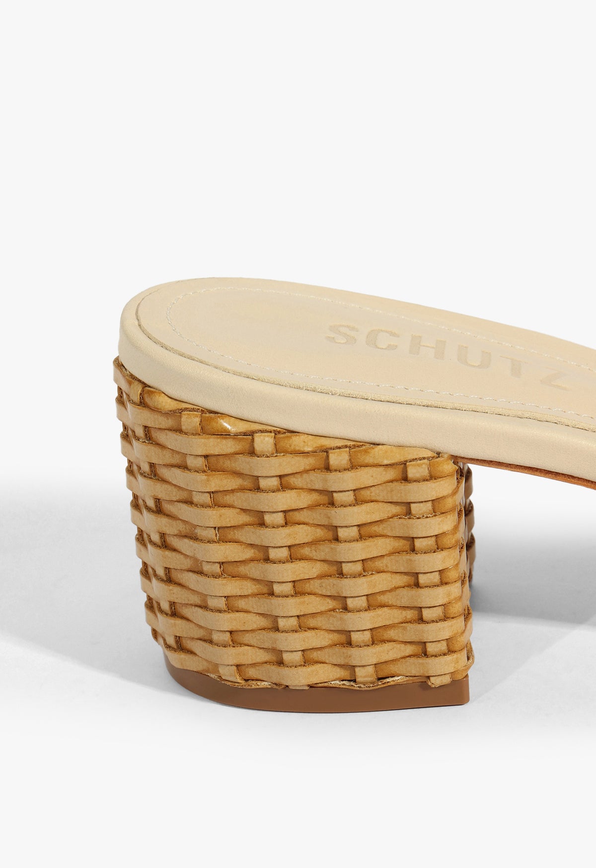 Keefa Straw Mule Sandal SUMMER 25 - Schutz Shoes