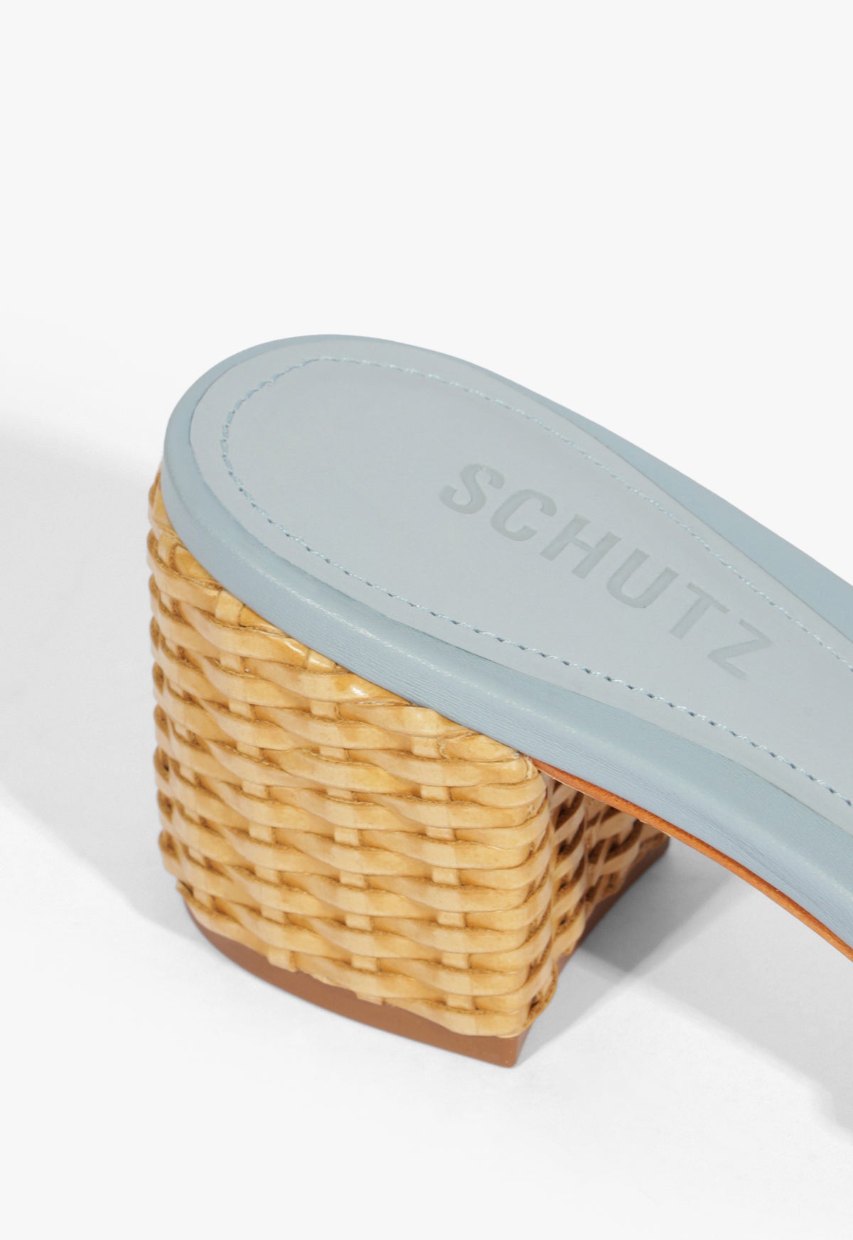 Keefa Straw Mule Sandal SUMMER 25 - Schutz Shoes
