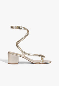Go to related product Cleo Metallic Leather Sandal