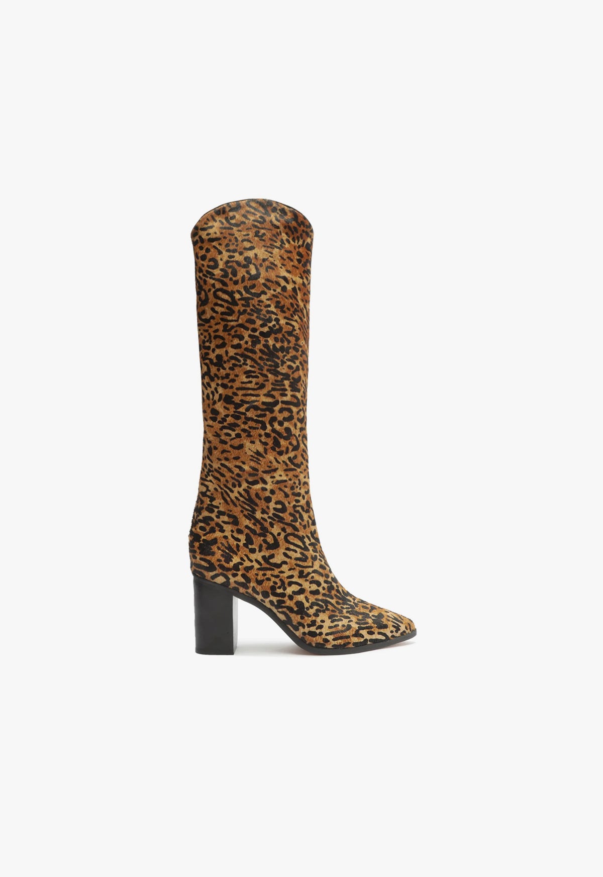 Maryana Leather Boot FALL 23 5 Animal Print Leather - Schutz Shoes