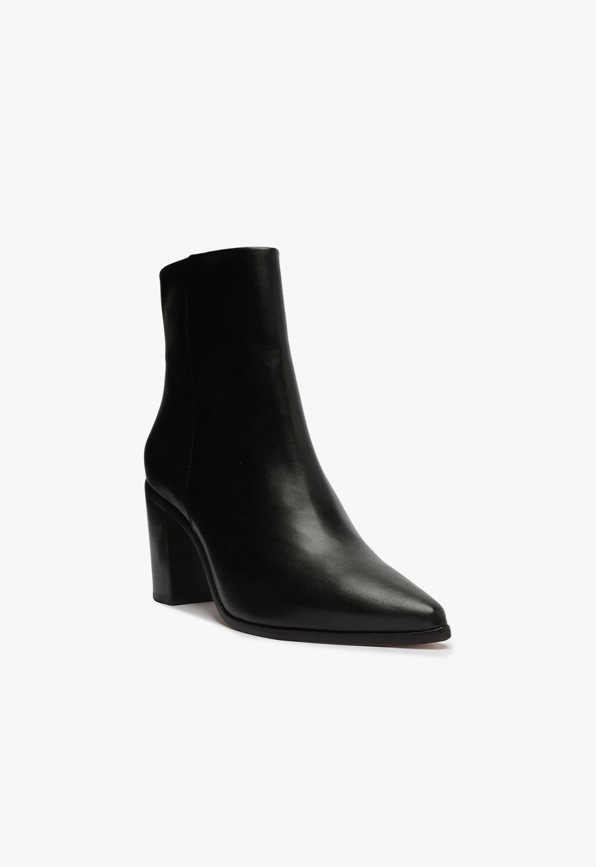 Magali Block Leather Bootie CO - Schutz Shoes