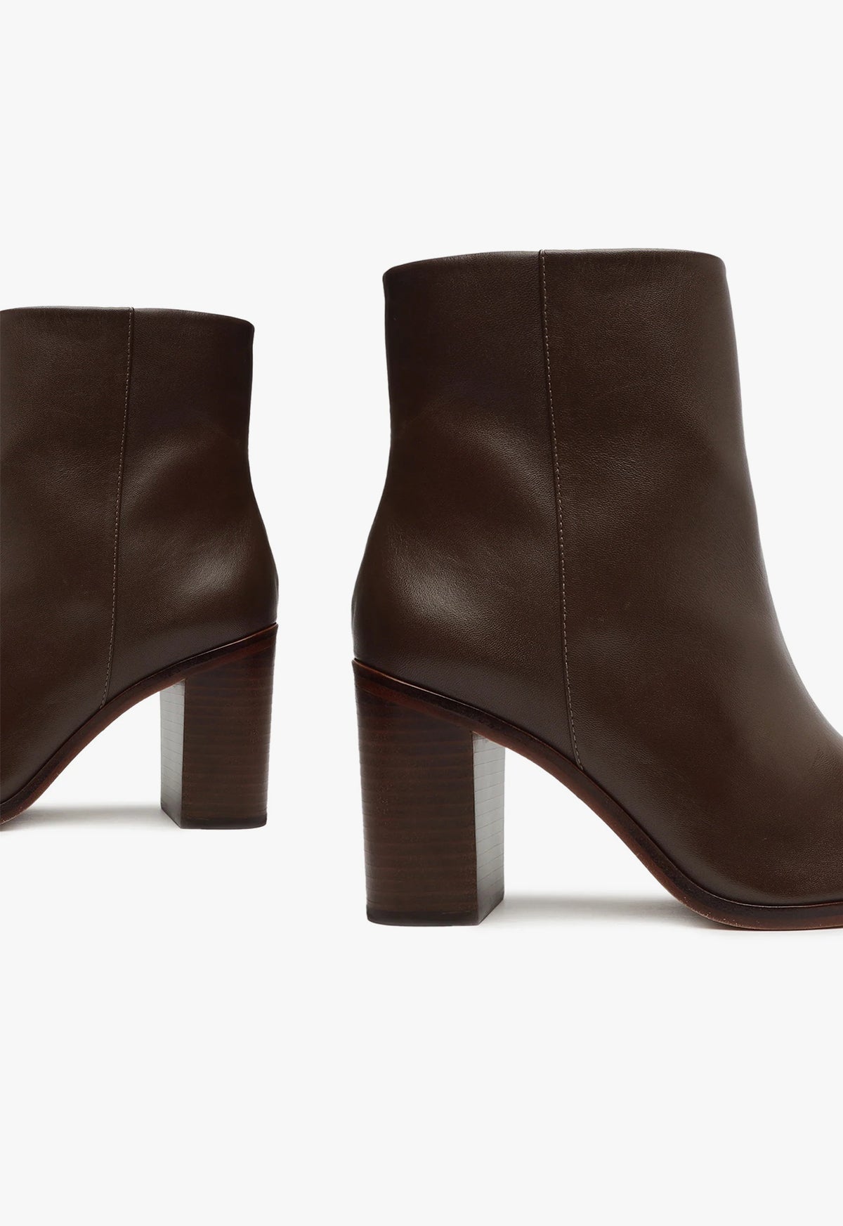 Magali Block Leather Bootie Booties CO    - Schutz Shoes