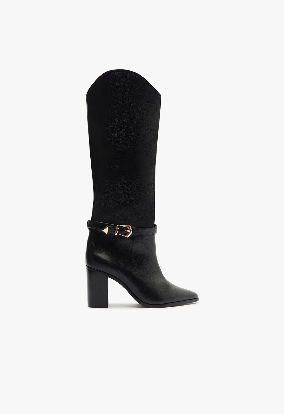 Maryana Boot Boots Fall 24 5 Black Leather - Schutz Shoes