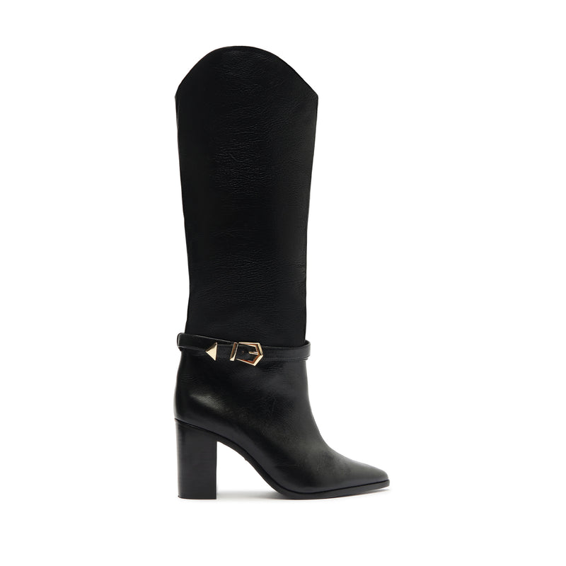 Maryana Boot Boots Fall 24 5 Black Leather - Schutz Shoes