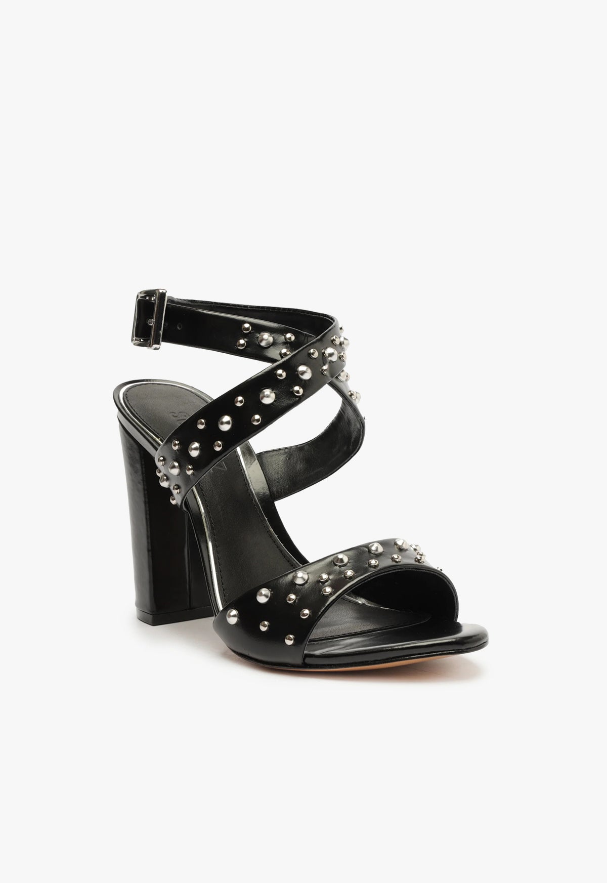 Lizzy Block Leather Sandal Sandals FALL 23    - Schutz Shoes