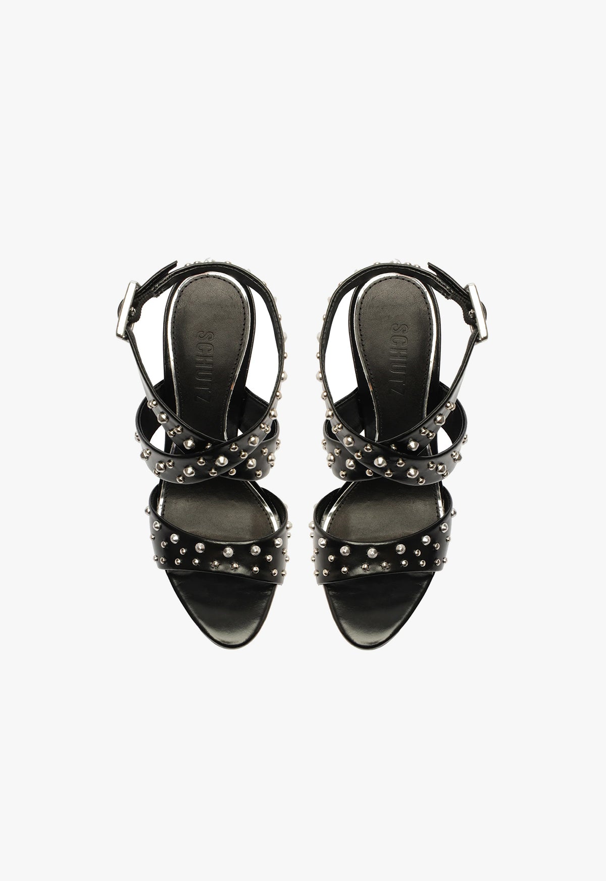 Lizzy Block Leather Sandal Sandals FALL 23    - Schutz Shoes