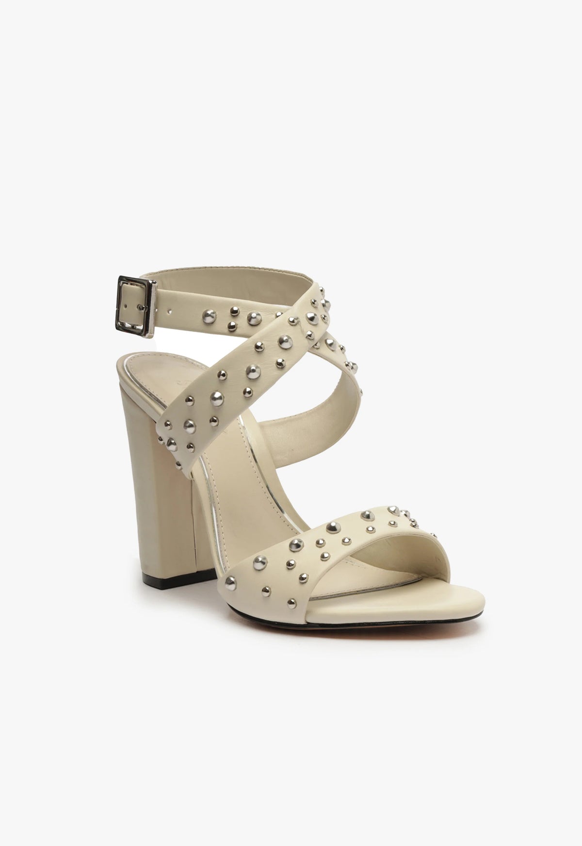 Lizzy Block Leather Sandal Sandals FALL 23    - Schutz Shoes