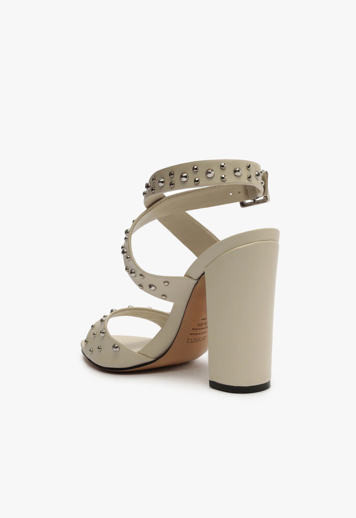 Lizzy Block Leather Sandal Sandals FALL 23    - Schutz Shoes