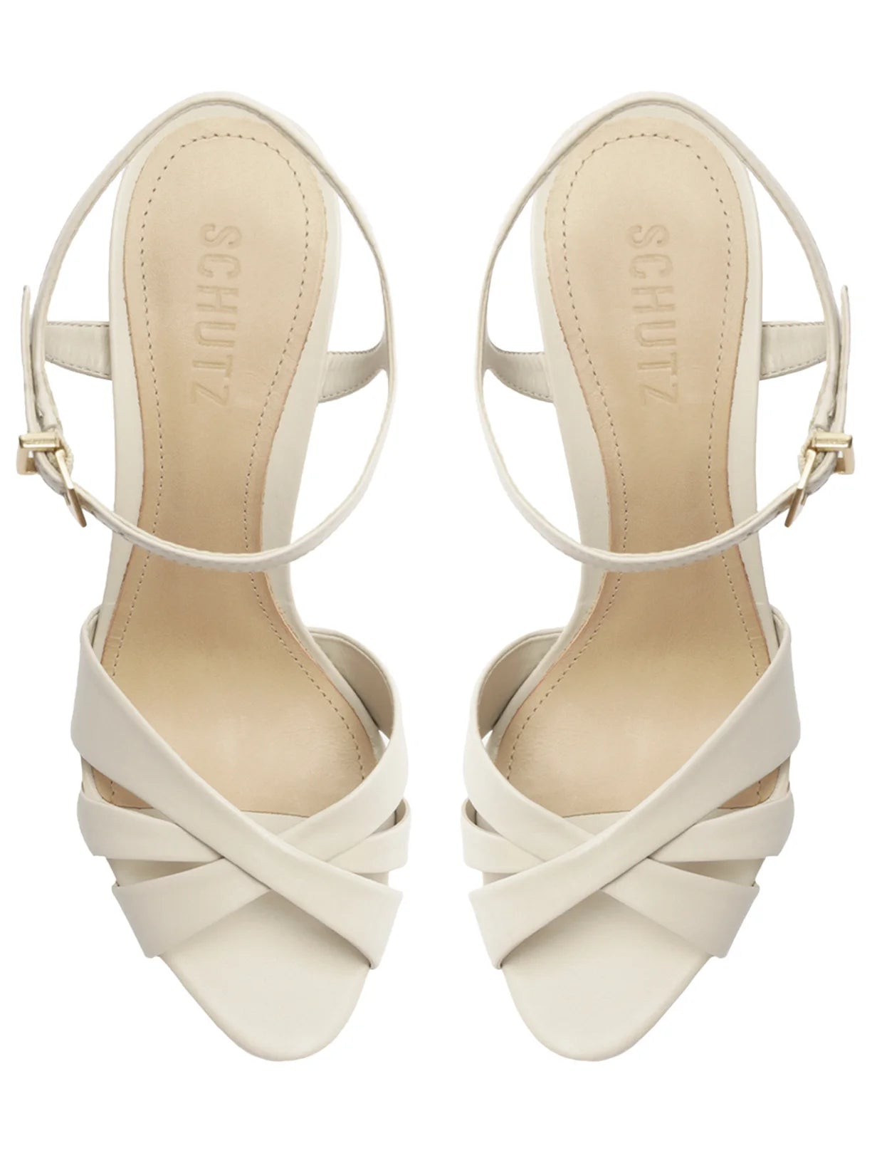 Keefa Block Leather Sandal SPRING 25 - Schutz Shoes