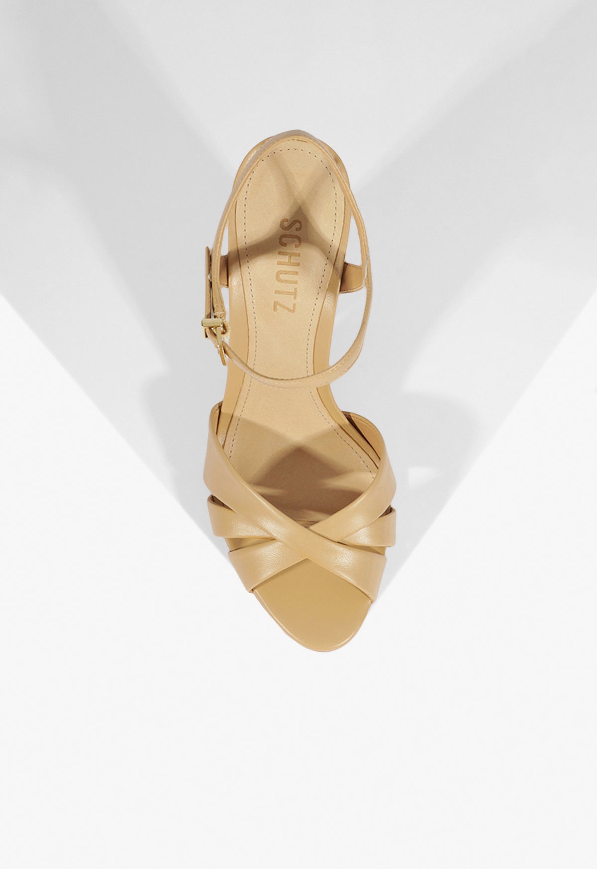 Keefa Block Leather Sandal Sandals Spring 25 - Schutz Shoes