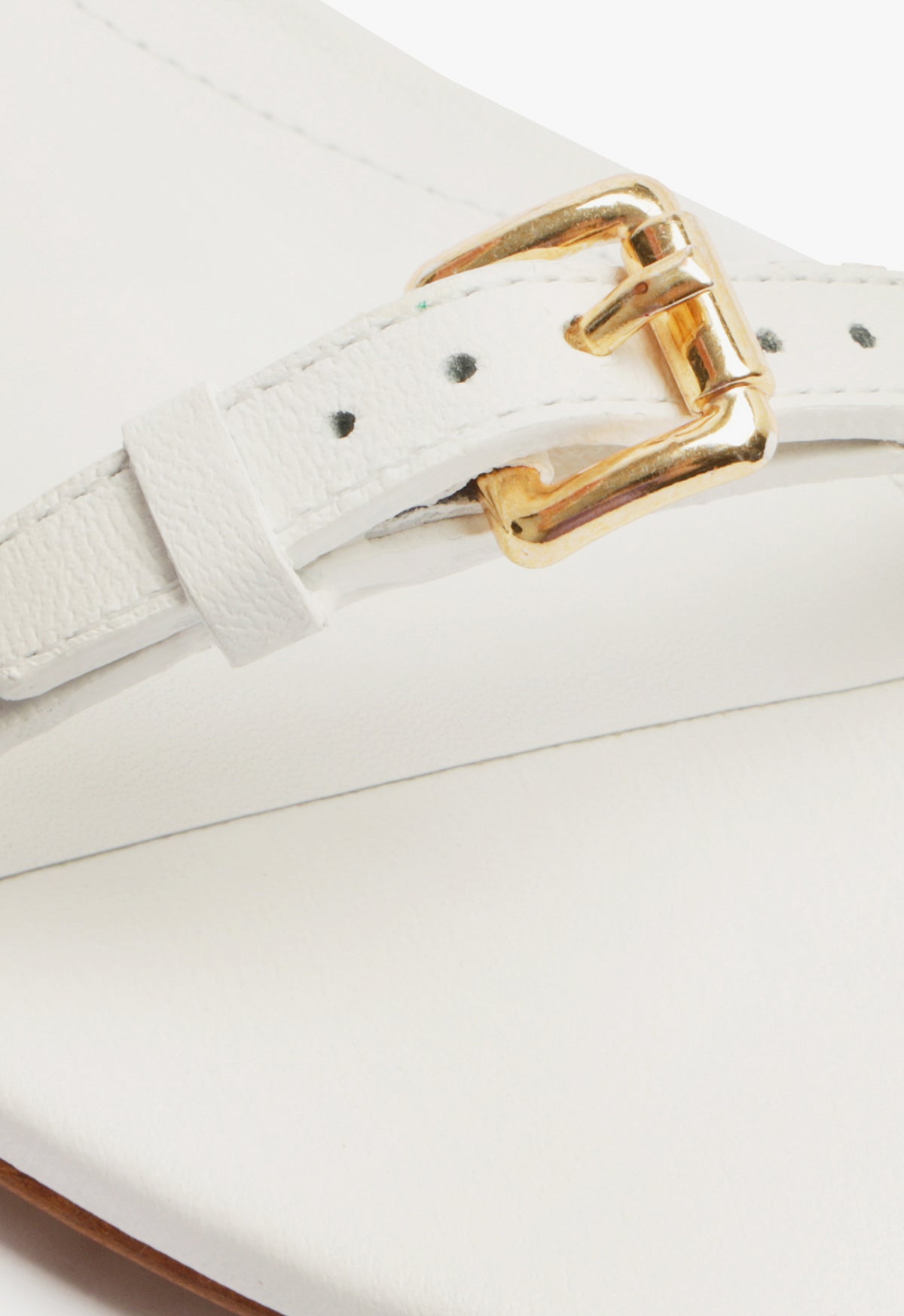 Aurora Mid Block Leather Sandal - Schutz Shoes