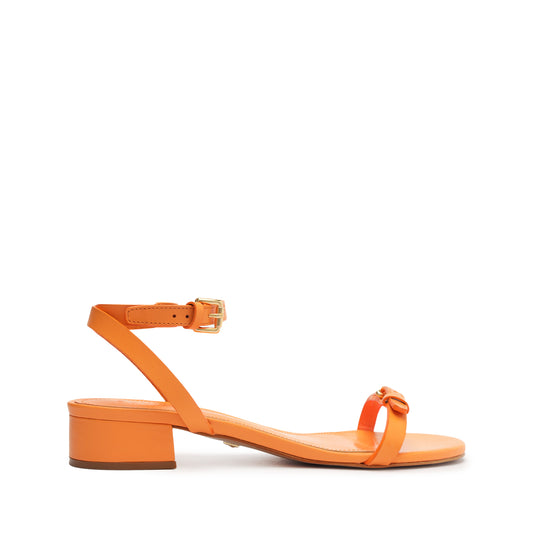 Aurora Mid Block Leather Sandal SPRING 24 - Schutz Shoes