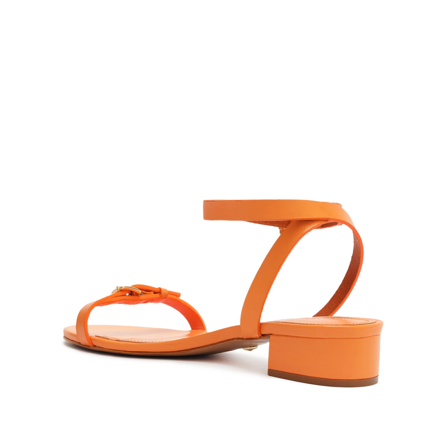 Aurora Mid Block Leather Sandal Sandals Spring 24    - Schutz Shoes