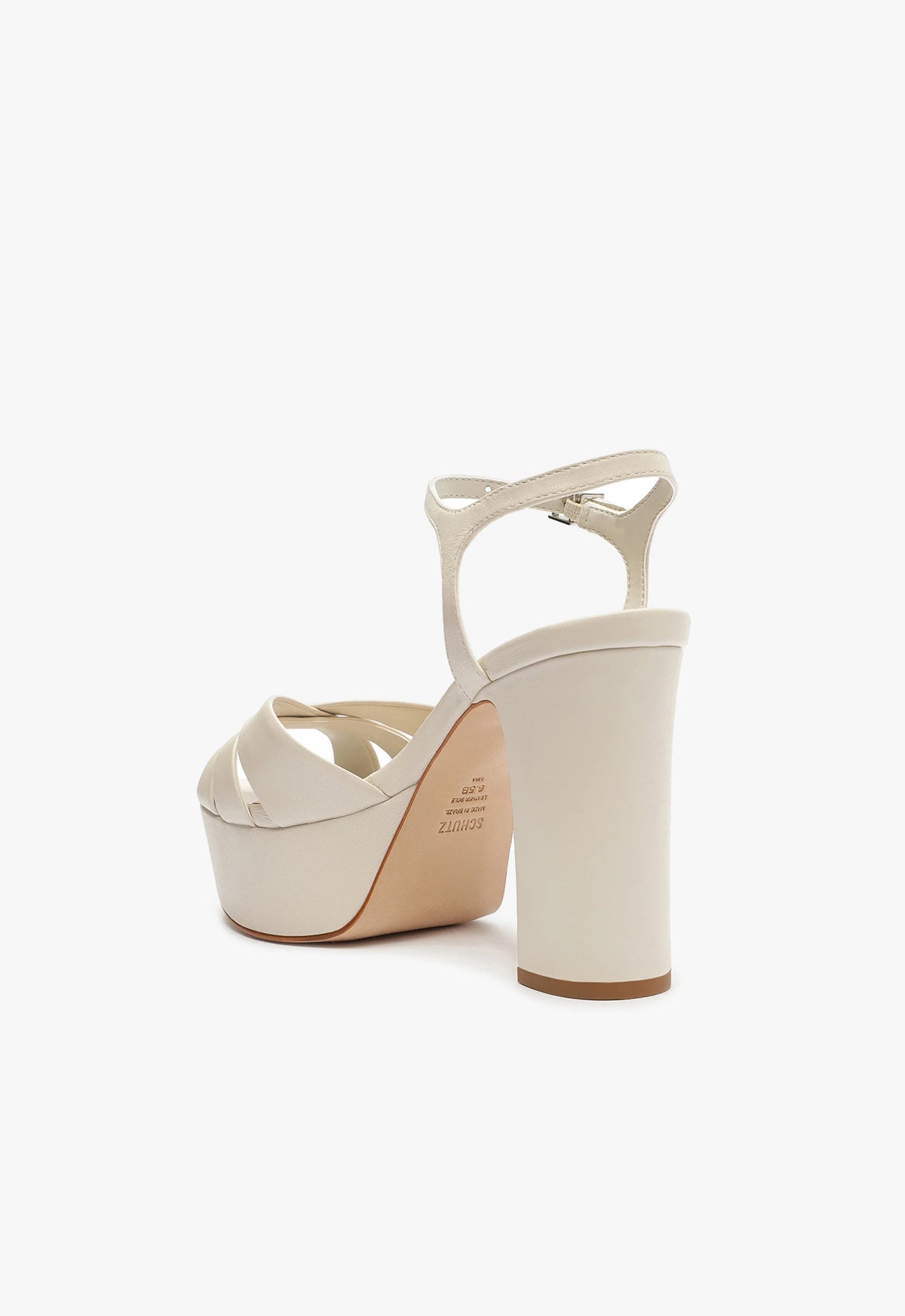 Keefa Nappa Leather Sandal Sandals Open Stock    - Schutz Shoes